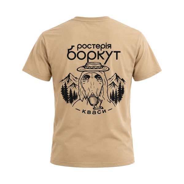 Чоловіча футболка &laquo;Боркут&raquo; &mdash; карпатський принт на спині